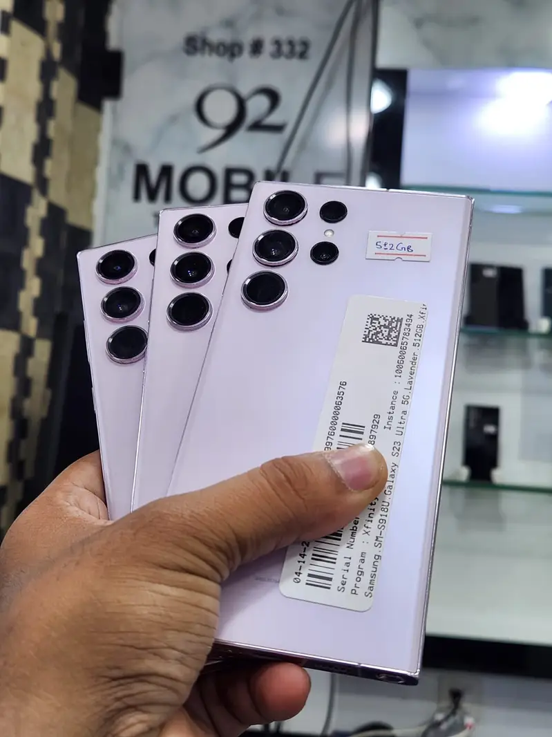 Samsung S21 Ultra / S22 / S22 Ultra / S23 Ultra / Fold 4 Official PTA. Mobile Phones in Karachi