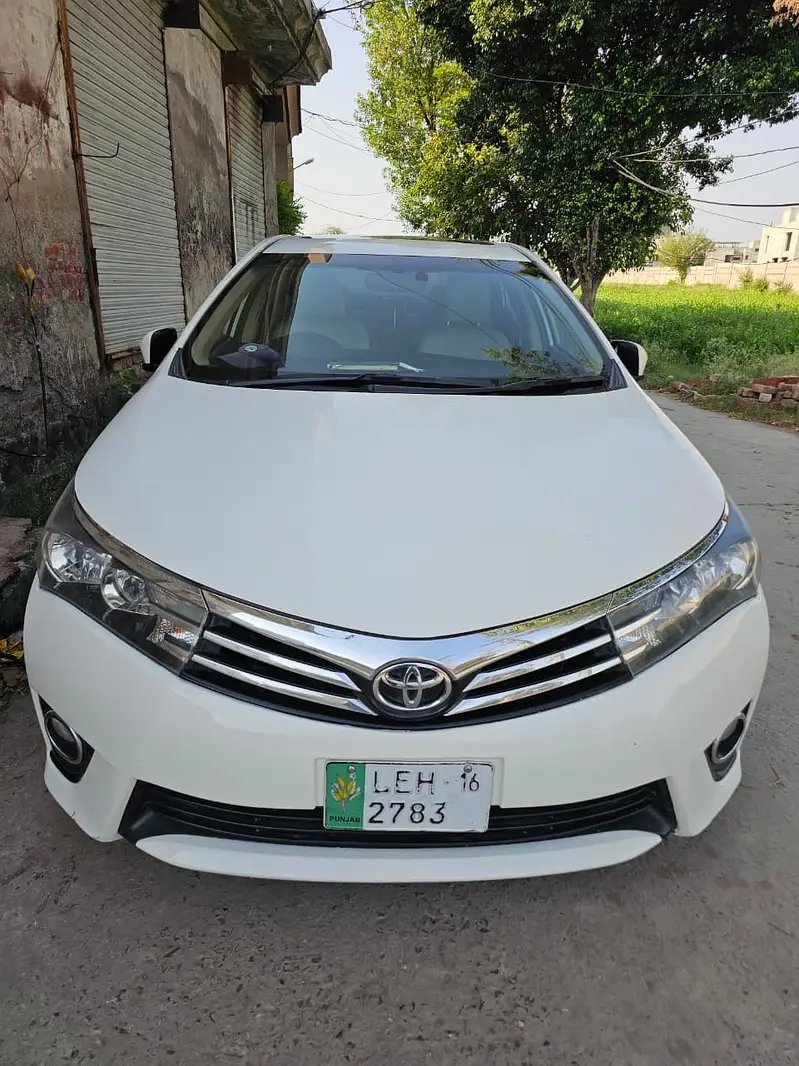 Toyota Corolla Altis Grande 1.8 Automatic 2016 Cars in Lahore - AuctionHaulPK.com
