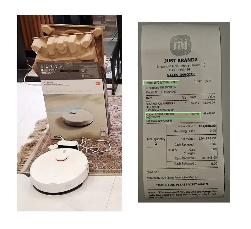 Xiaomi - Smart Robot Vacuum (chargeable) Other Electronics in Lahore - AuctionHaulPK.com