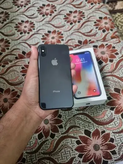 Iphone X Pta Approved With Box All Ok Mobile Phones in Karachi - AuctionHaulPK.com